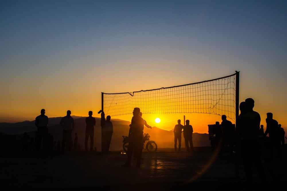 Sunset Volleyball